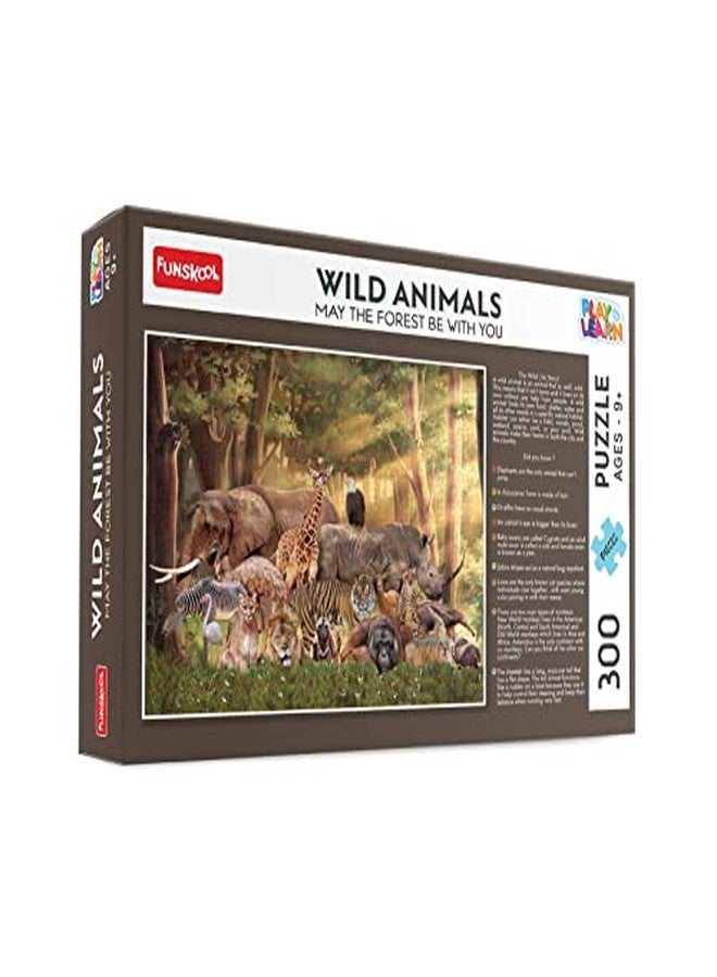 Funskool-Wild Animals,Educational,300 Pieces,Puzzle,for 3 Year Old Kids and Above,Toy - Image 5